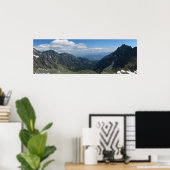Aussicht vom Koprowa Pass, Tatra Poster (Heimbüro)