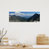 Aussicht vom Koprowa Pass, Tatra Poster (Küche)