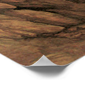 Aussicht vom Maricopa Berg in der Nähe des Flusses Poster (Ecke)