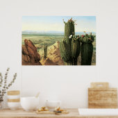 Aussicht vom Maricopa Berg in der Nähe des Flusses Poster (Küche)