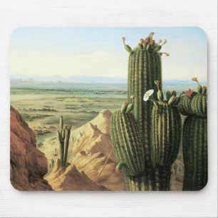 Aussicht vom Maricopa Berg in der Nähe des Gila Ri Mousepad