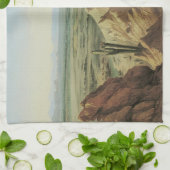 Aussicht vom Maricopa Berg in der Nähe von Rio Gil Geschirrtuch (Gefaltet)