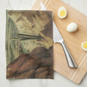 Aussicht vom Maricopa Berg in der Nähe von Rio Gil Geschirrtuch (Viertel Falte)