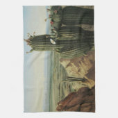 Aussicht vom Maricopa Berg in der Nähe von Rio Gil Geschirrtuch (Vertikal)