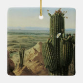 Aussicht vom Maricopa Berg in der Nähe von Rio Gil Keramikornament (Rückseite)