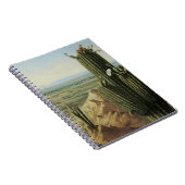 Aussicht vom Maricopa Berg in der Nähe von Rio Gil Notizblock (Rechte Seite)