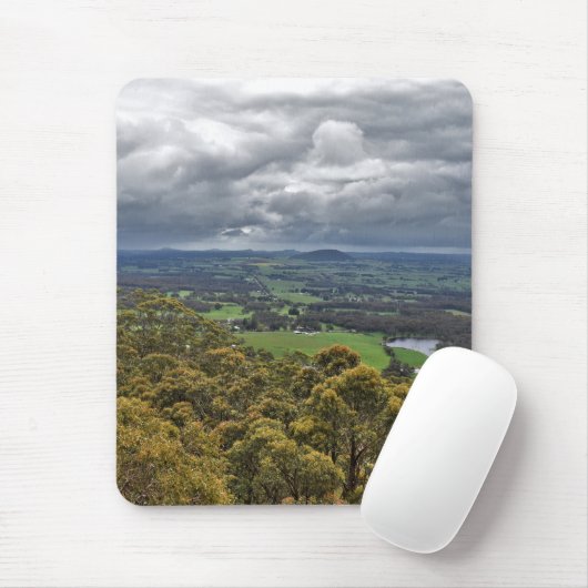Aussicht vom Mount Buninyong Mousepad (Mit Mouse)