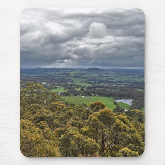 Aussicht vom Mount Buninyong Mousepad (Vorne)