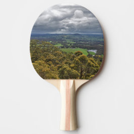 Aussicht vom Mount Buninyong Ping Pong Paddle Tischtennis Schläger