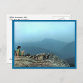 Aussicht vom Mt. Crawford Postkarte (Vorne/Hinten)