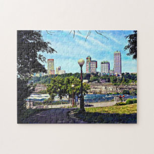 Aussicht vom Niagara Falls Staat Park Puzzle