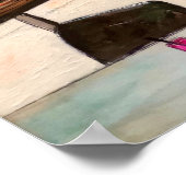 Aussicht vom Noosa Surf Club Poster (Ecke)