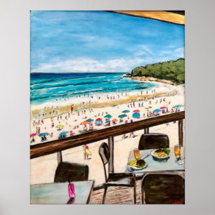 Aussicht vom Noosa Surf Club Poster