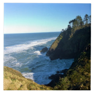 Aussicht vom Nord Head Lighthouse, Washington Fliese