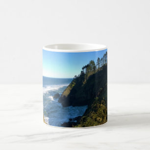 Aussicht vom Nord Head Lighthouse, Washington Kaffeetasse