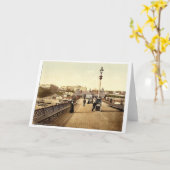 Aussicht vom Pier, I., Southend-on-Sea, England Karte (Gelbe Blume)