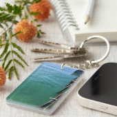 Aussicht vom Pier, Newport Beach, Kalifornien Schlüsselanhänger (Vorderseite rechts)