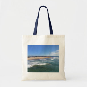 Aussicht vom Pier, Newport Beach, Kalifornien Tragetasche
