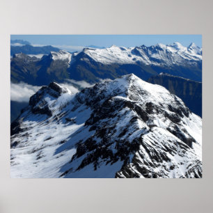 Aussicht vom Schilthorn Poster