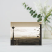 Aussicht vom Schloss Hearst Postkarte (Stehend Vorderseite)