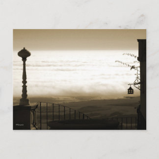 Aussicht vom Schloss Hearst Postkarte