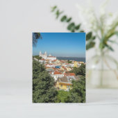 Aussicht vom Schloss Sao Jorge (Vert) - Postkarte (Stehend Vorderseite)