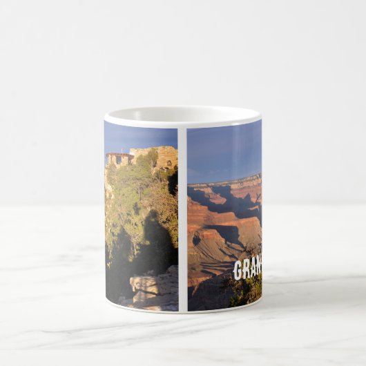 Aussicht vom South Rim Grand Canyon Nationalpark Kaffeetasse (Mittel)