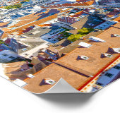 Aussicht vom Stephansdom, Wien Poster (Ecke)