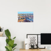 Aussicht vom Stephansdom, Wien Poster (Heimbüro)