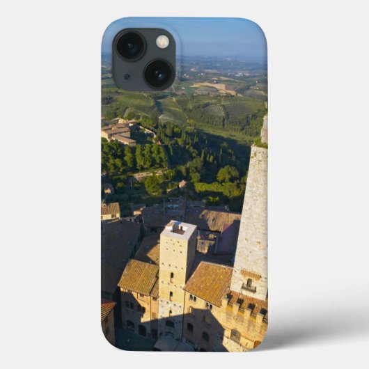 Aussicht vom Tower, San Gimignano, Siena, Toskana Case-Mate iPhone Hülle (Rückseite)