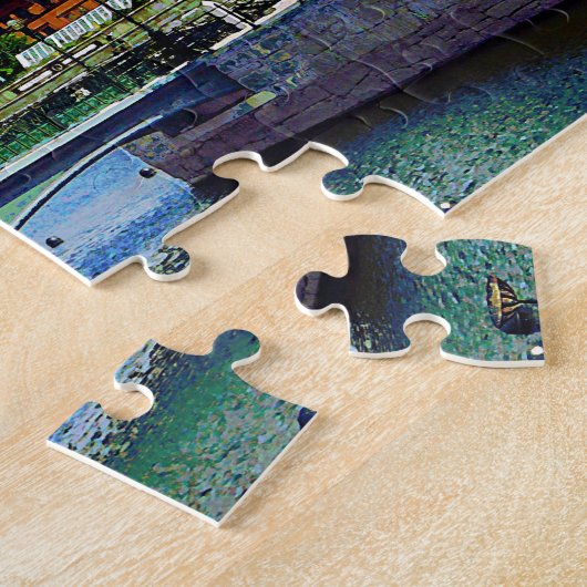 Aussicht vom Waterplace Park, Providence, RI Puzzle (Seite)