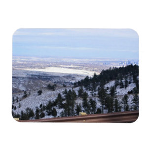Aussicht vom Windy Saddle Park, Golden, Colorado Magnet