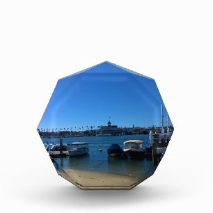 Aussicht von Balboa Island, Newport Beach, Kalifor Fotoblock