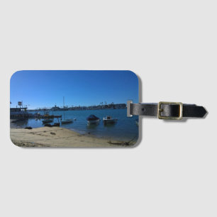 Aussicht von Balboa Island, Newport Beach, Kalifor Gepäckanhänger