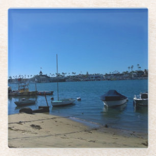 Aussicht von Balboa Island, Newport Beach, Kalifor Glasuntersetzer