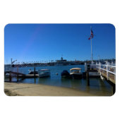 Aussicht von Balboa Island, Newport Beach, Kalifor Magnet (Horizontal)