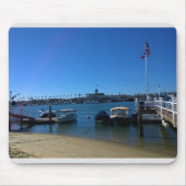 Aussicht von Balboa Island, Newport Beach, Kalifor Mousepad (Vorne)