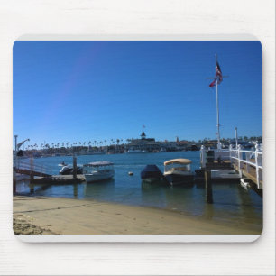 Aussicht von Balboa Island, Newport Beach, Kalifor Mousepad