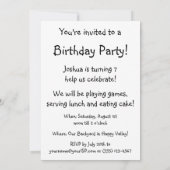 Aussicht von Bäumen von Jessie Willcox Smith Gebur Einladung (Rückseite)