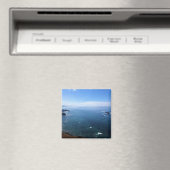 Aussicht von Cape Foulweather, Newport, Oregon Magnet (In Situ (Geschirrspüler))