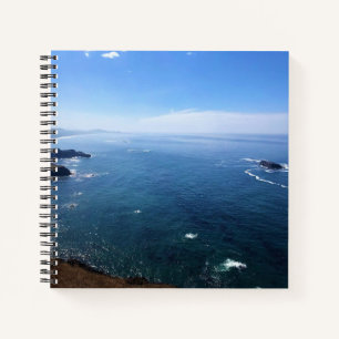Aussicht von Cape Foulweather, Newport, Oregon Notizblock