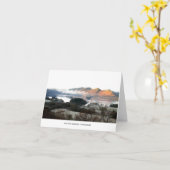 Aussicht von Castlehead - Derwentwater, Lake Distr Karte (Gelbe Blume)