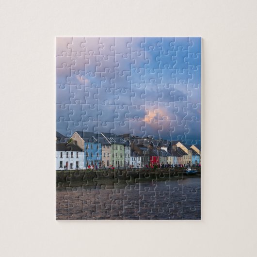 Aussicht von Claddagh auf den langen Spaziergang u Puzzle (Vertikal)