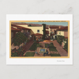 Aussicht von De la Guerra Patio & Shops Postkarte