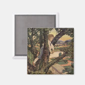 Aussicht Von den Bäumen von Jessie Willcox Smith Magnet (Vorderseite/Rückseite)