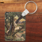 Aussicht Von den Bäumen von Jessie Willcox Smith Schlüsselanhänger (Rückseite)