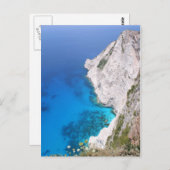 Aussicht von den Kampi Cliffs, Zante Postkarte (Vorne/Hinten)