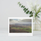Aussicht von den Malvern Hügeln Postkarte (Stehend Vorderseite)