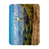 Aussicht von der Bergspitze aus Magnet (Vertikal)