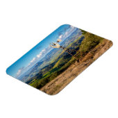 Aussicht von der Bergspitze aus Magnet (Linke Seite)